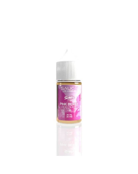 Pink Berry Lemonade by Saucy Nicotine Salt E-Liquid