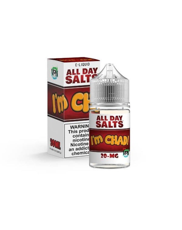 I'm Chad All Day Salts by VPN Liquids Premium E-Li...