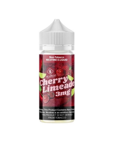 Cherry Limeade Tobacco Free Nicotine Vape Juice by VR (VapeRite) Labs Premier