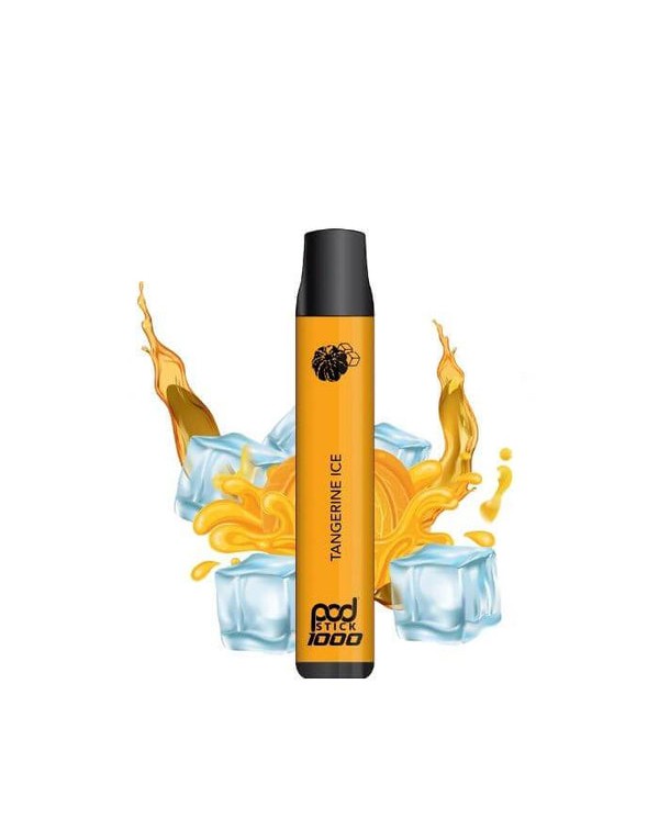 Podstick 1000 Tangerine Ice Disposable Device