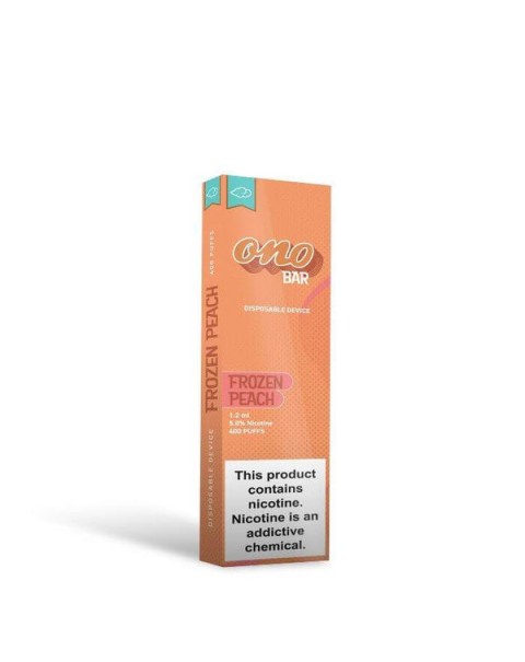 Ono Bar Frozen Peach Disposable Device