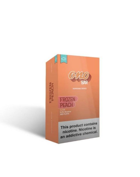 Ono Bar Frozen Peach Disposable Device