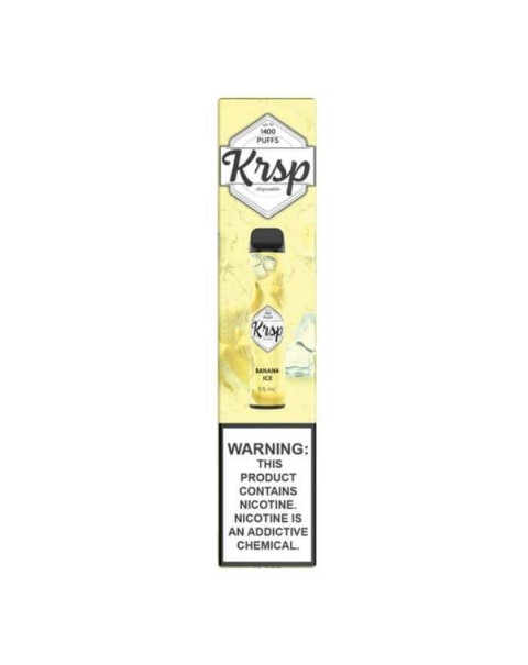 Banana Ice Disposable Device by KRSP 1400 Puffs