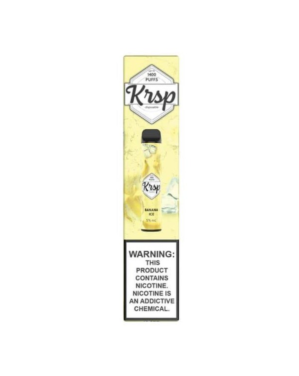 Banana Ice Disposable Device by KRSP 1400 Puffs