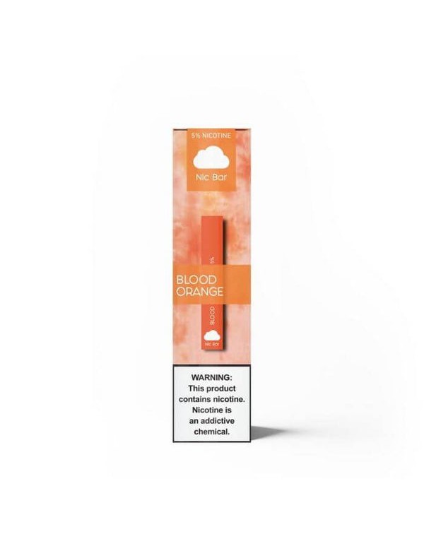 Nic Bar Blood Orange Disposable Device