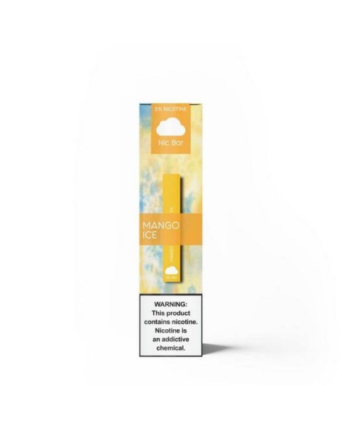 Nic Bar Mango Ice Disposable Device