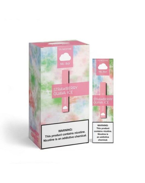 Nic Bar Strawberry Guava Ice Disposable Device