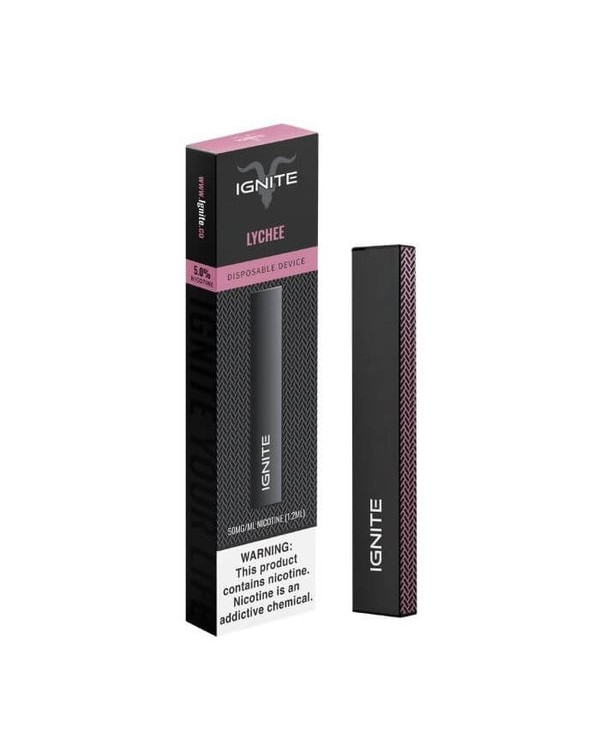 Ignite V3 Lychee Tobacco Free Nicotine Disposable ...