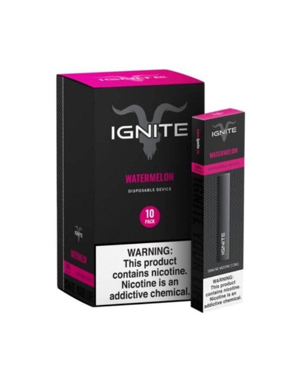 Ignite V3 Watermelon Tobacco Free Nicotine Disposa...