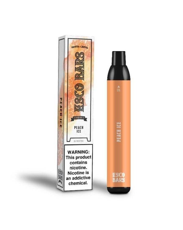 Peach Ice Disposable Device by Esco Bars Mesh