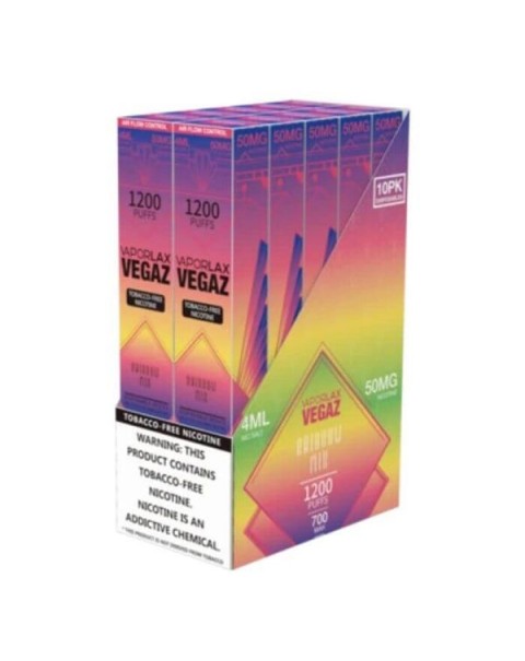 Vaporlax Vegaz Disposable Vape