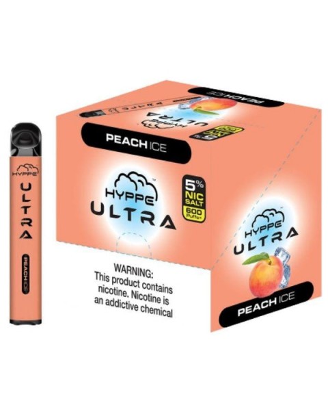 Hyppe Bar Ultra Peach Ice Disposable Device
