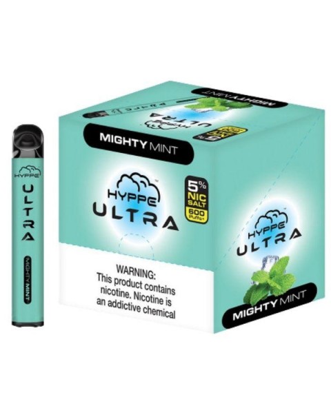Hyppe Bar Ultra Mighty Mint Disposable Device