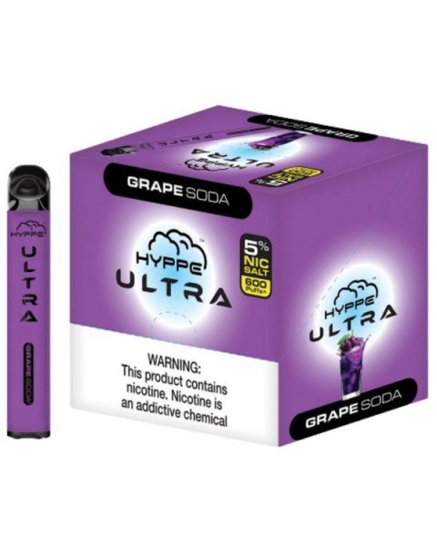 Hyppe Bar Ultra Grape Soda Disposable Device