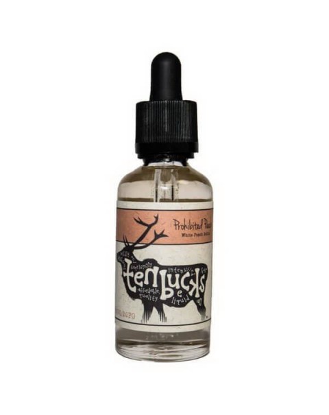 Prohibited Peach by Ten Bucks E-Juice