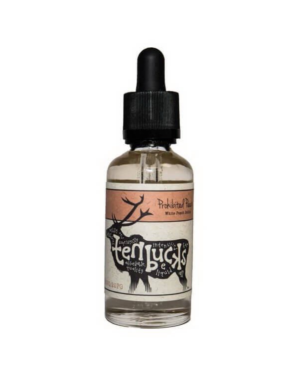 Prohibited Peach by Ten Bucks E-Juice