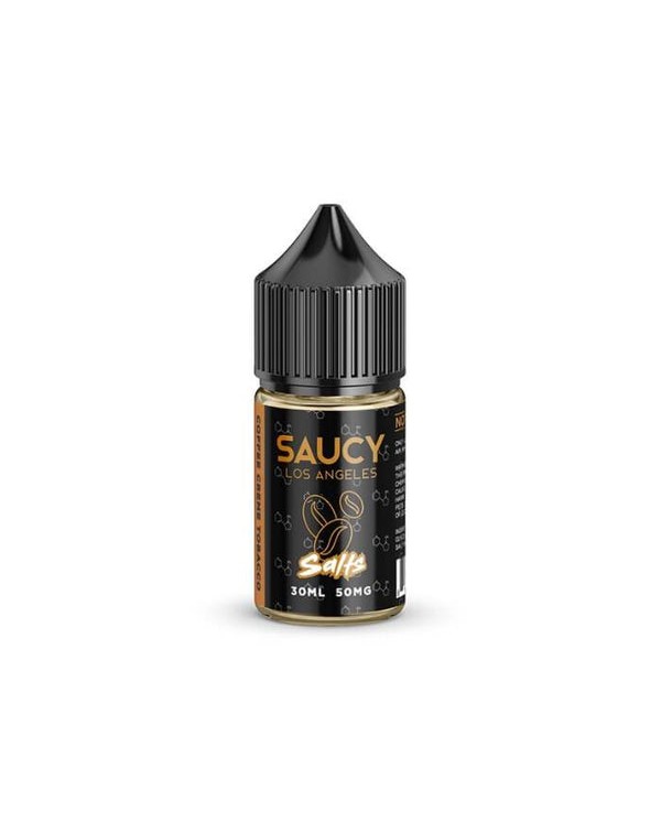 Coffee Creme Tobacco by Saucy Nicotine Salt E-Liqu...