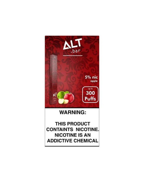 Alt Bar Apple Disposable Device