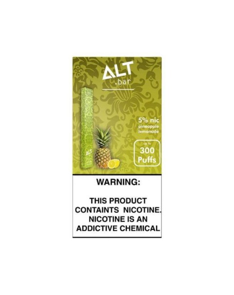 Alt Bar Pineapple Lemon Disposable Device