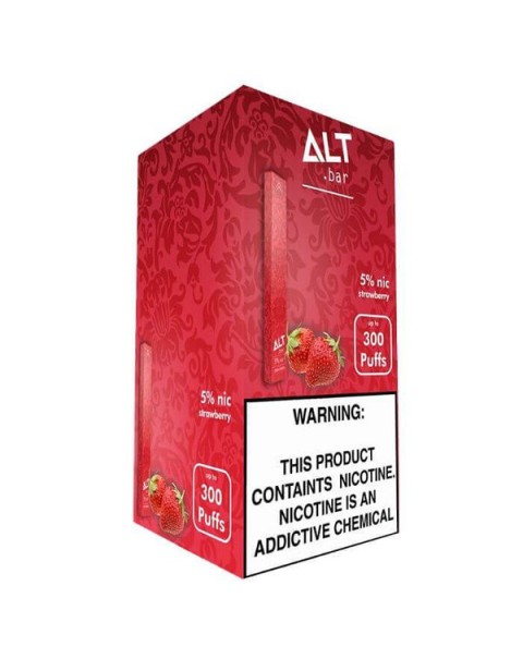 Alt Bar Strawberry Disposable Device