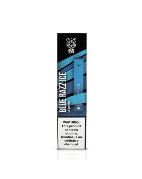 Bare Bar Blue Razz Ice Disposable Device