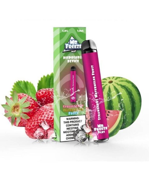 Mr. Freeze Plus Strawberry Watermelon Frost Disposable Device