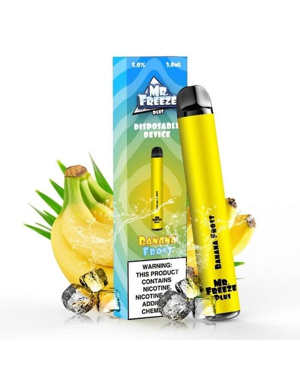 Mr. Freeze Plus Banana Frost Disposable Device