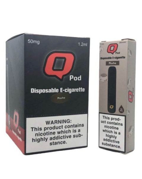 Q Pods Mocha Disposable Device