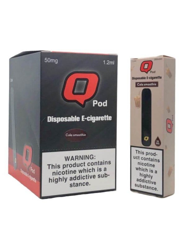Q Pods Cola Smoothie Disposable Device