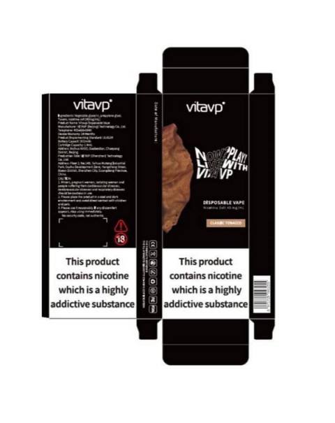 Vitavp Classic Tobacco Disposable Device