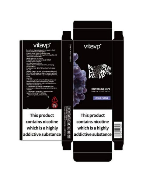 Vitavp Kyoho Purple Disposable Device