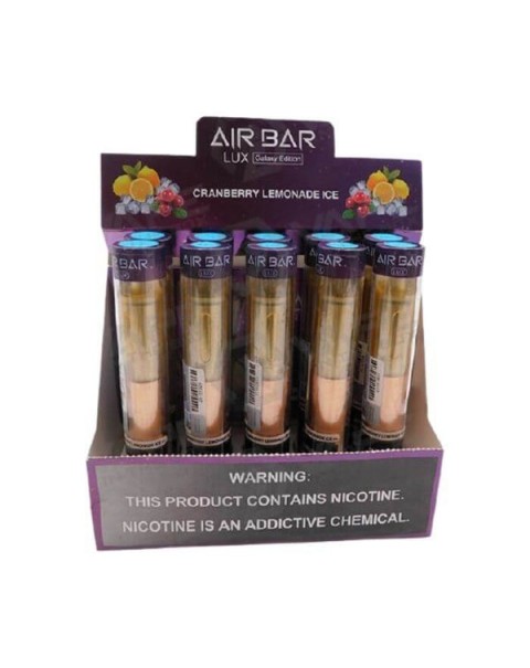 Cranberry Lemonade Ice Disposable Device by Air Bar Lux Galaxy Edition