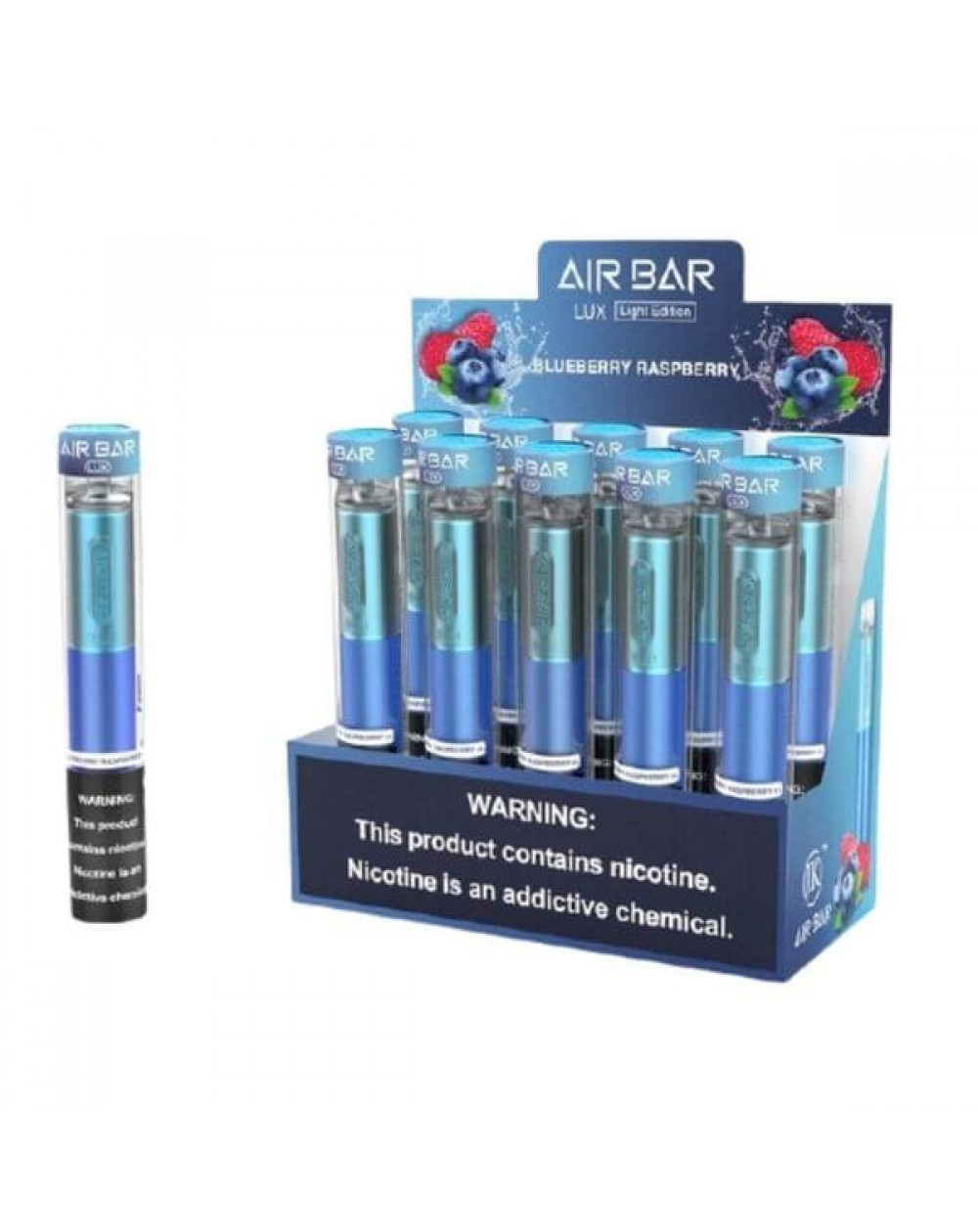 Blueberry Raspberry Disposable Device by Air Bar Lux Light Edition ...