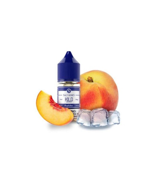 Peach Ice by Kilo Nicotine Salt E-Liquid