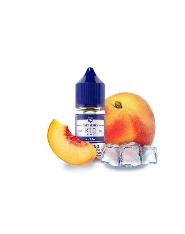 Peach Ice by Kilo Nicotine Salt E-Liquid
