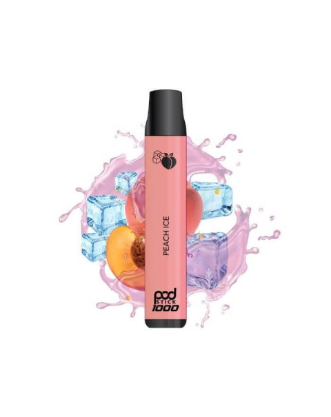 Podstick 1000 Peach Ice Disposable Device