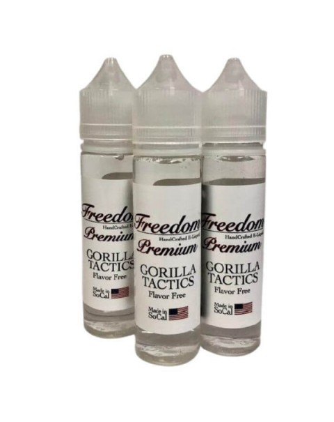 Gorilla Tactics (Flavorless) by Freedom E-Liquid