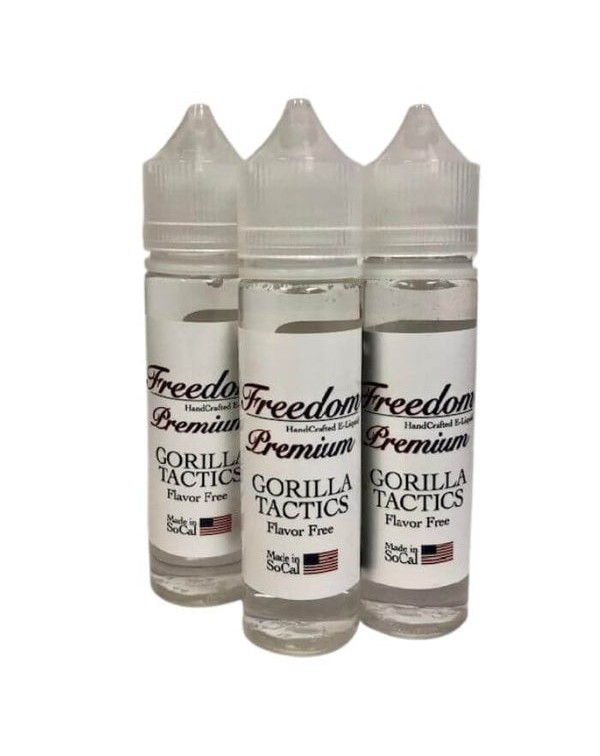 Gorilla Tactics (Flavorless) by Freedom E-Liquid