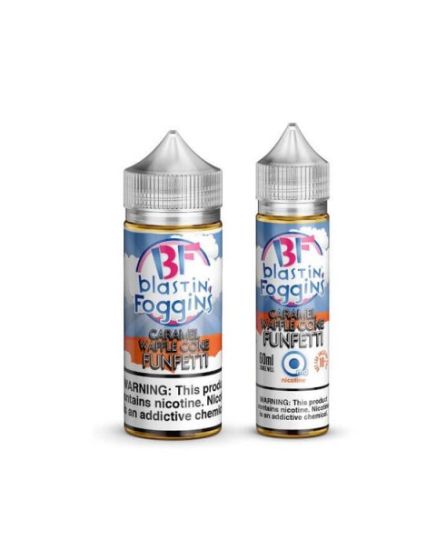 Caramel Waffle Cone Funfetti by Caribbean Cloud Company eJuice