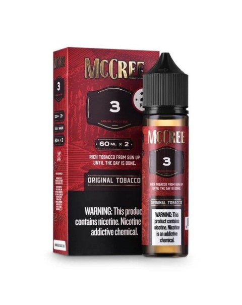McCree Original Tobacco by Mama's E-liquid