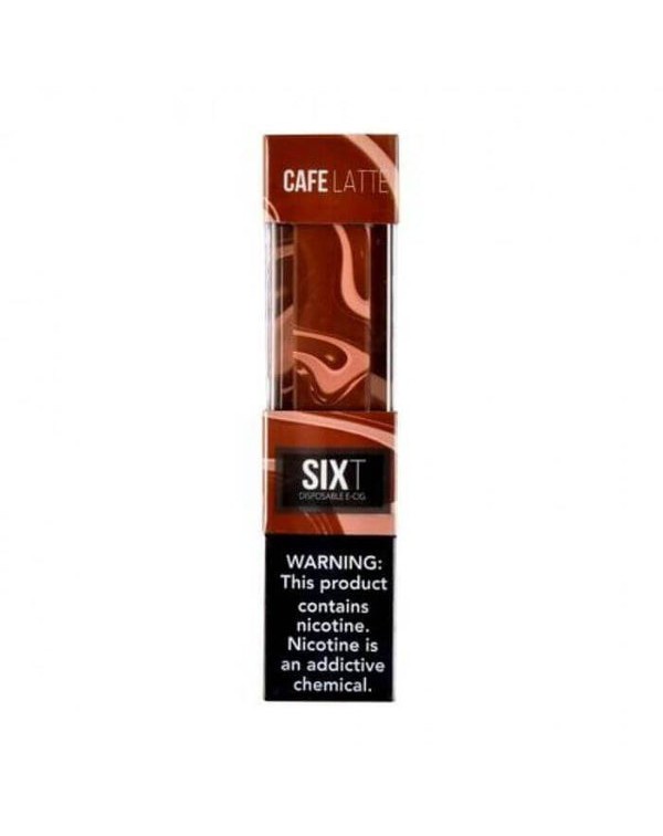 SixT Cafe Latte Disposable Device