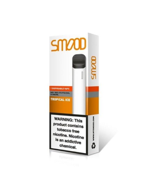 SMOOD 800 Puffs Tobacco Free Nicotine Disposable Vape Pen