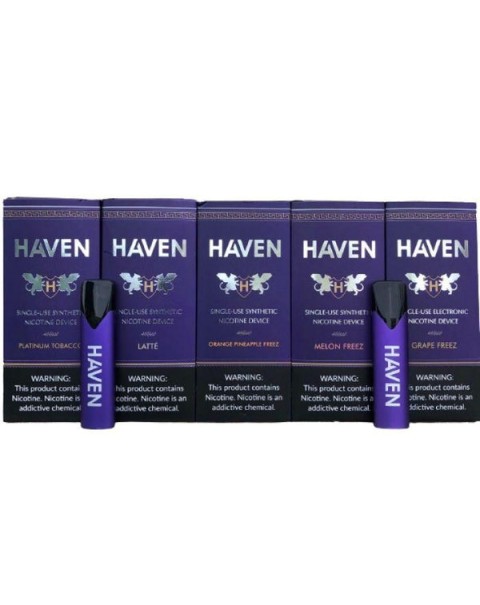 Haven 300 Puffs Synthetic Nicotine Disposable Vape Pen