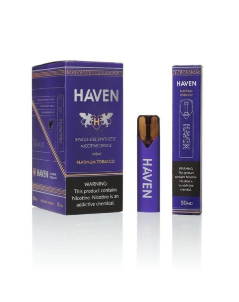 Haven 300 Puffs Synthetic Nicotine Disposable Vape Pen