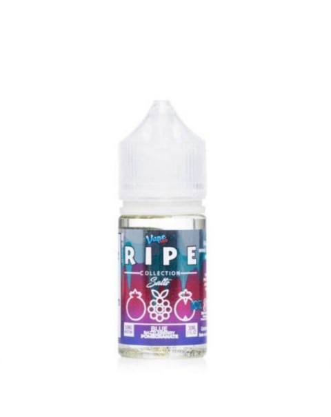 Blue Razzleberry Pomegranate On Ice by The Ripe Collection Nicotine Salt by Vape 100 E-Liquid