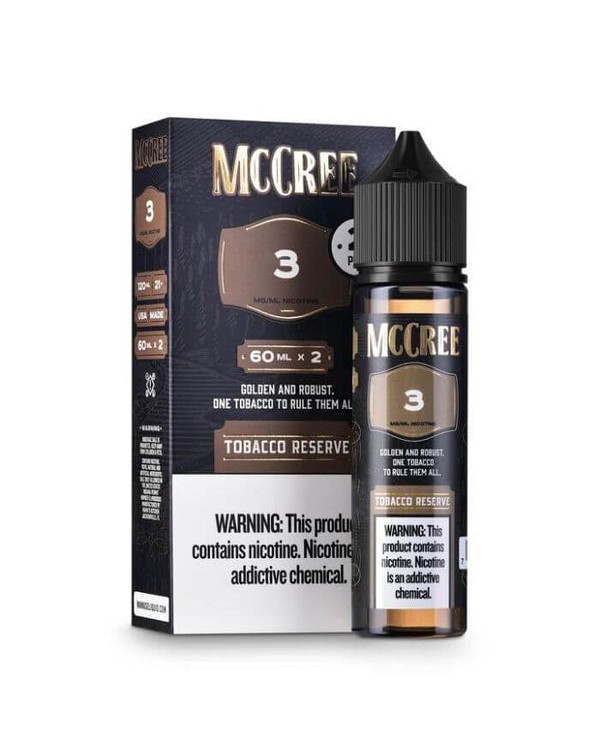 McCree Reserve Tobacco by Mama's E-Liquid