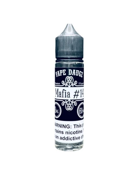 Mafia #14 Tobacco Free Nicotine Vape Juice by Vape Daugz