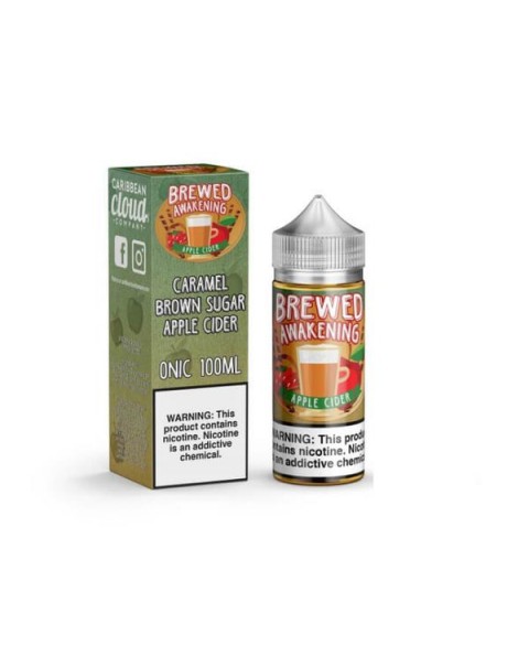 Brewed Awakening Apple Cider by Caribbean Cloud Company eJuice