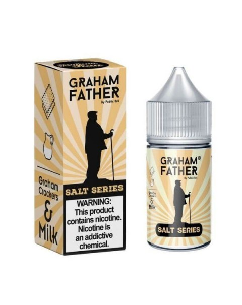Graham Father Nicotine Salt by Public Bru Gourmet E-Liquids