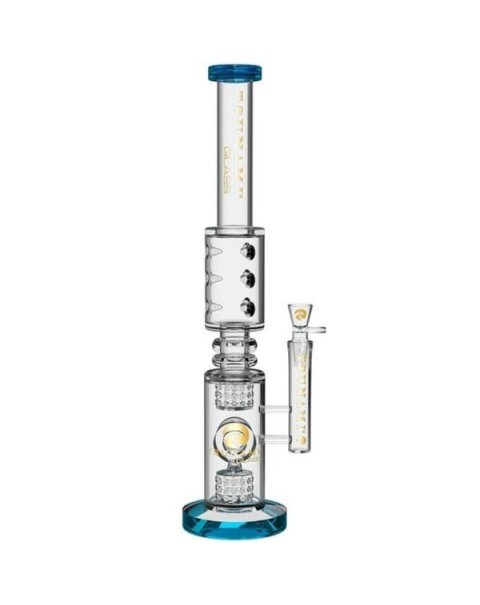 Double Drum Donut Tube Water Pipe by Tsunami Premium